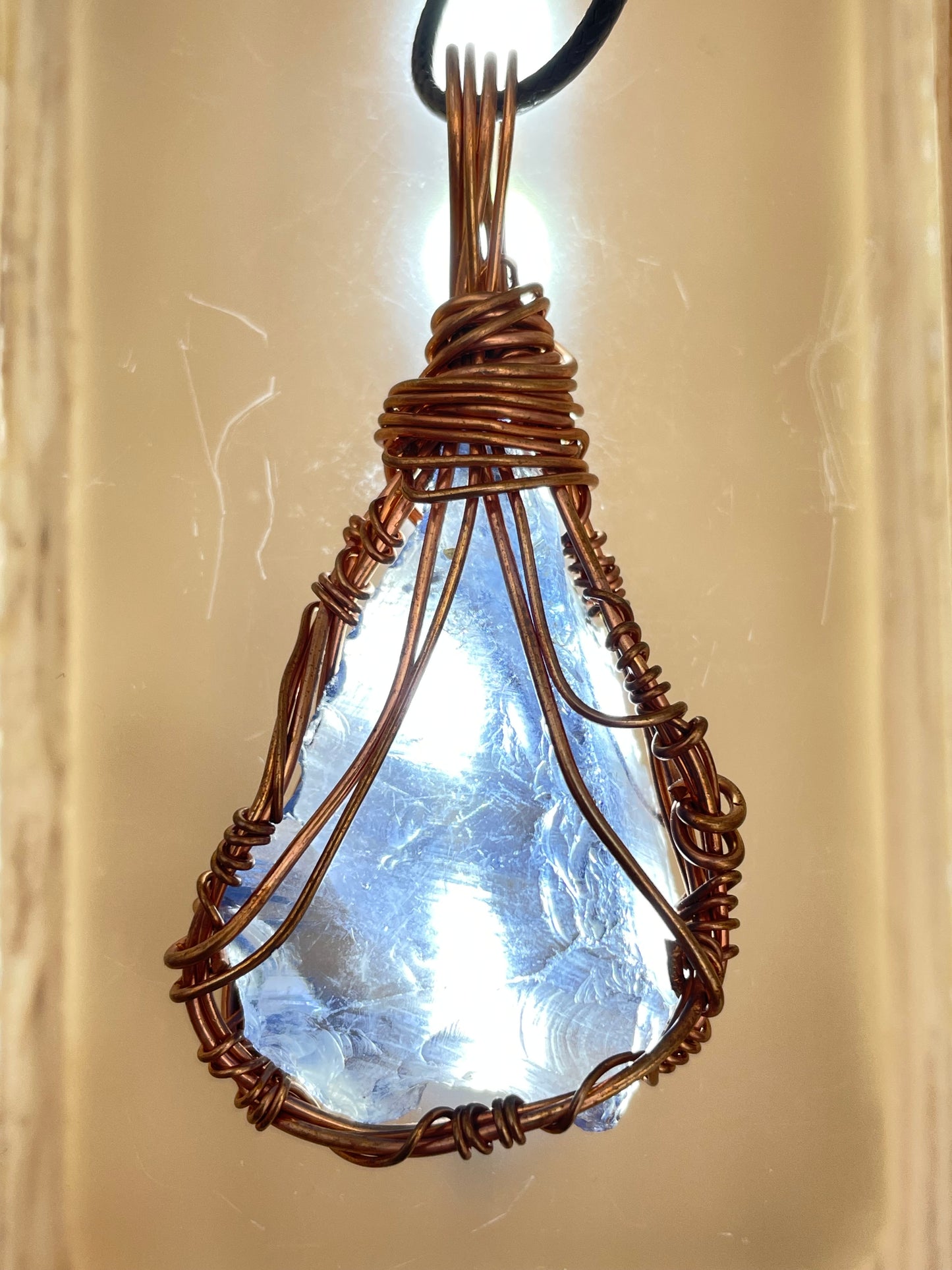 Denim Blue Andara pendant