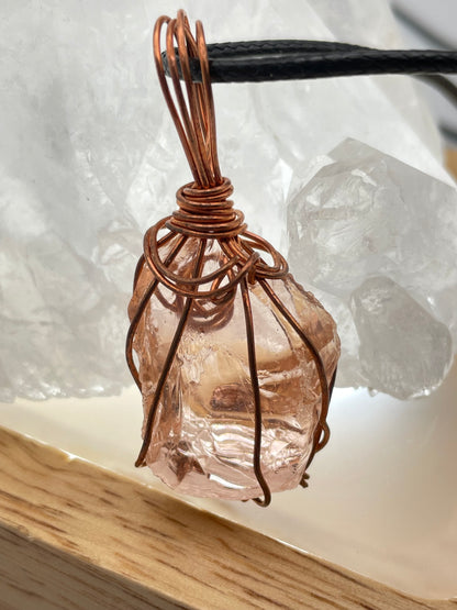 Peach Andara Pendant