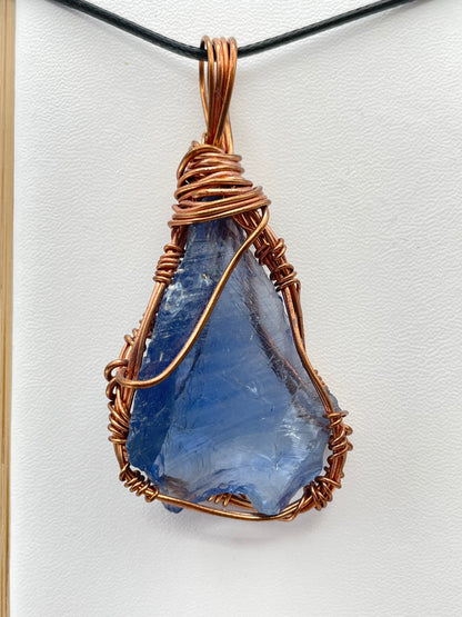 Denim Blue Andara pendant