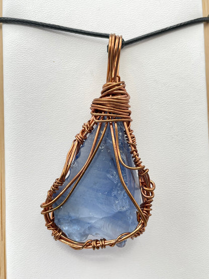 Denim Blue Andara pendant