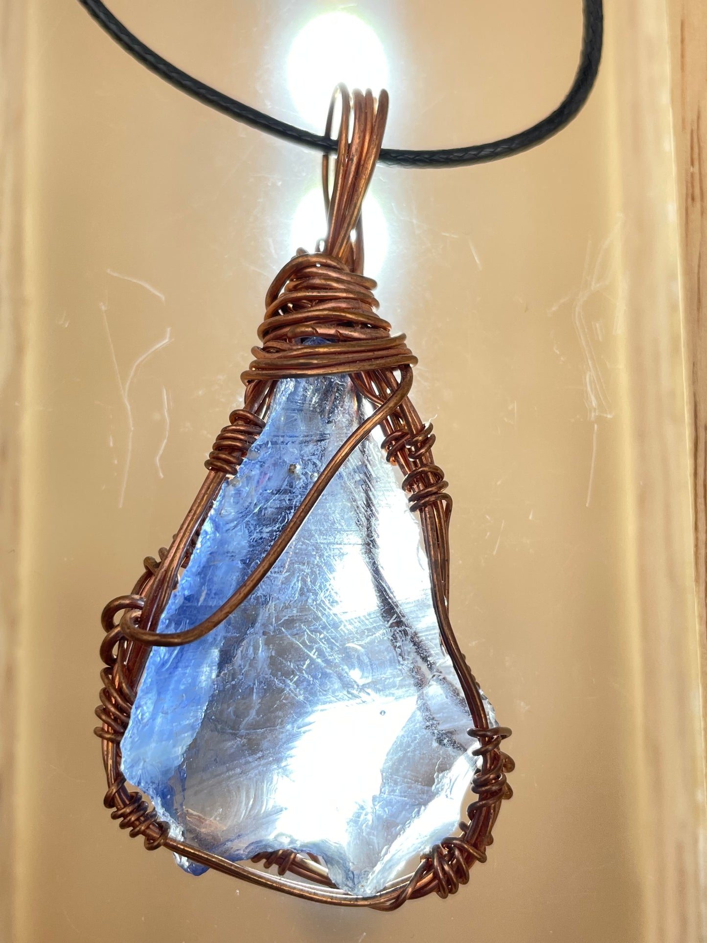 Denim Blue Andara pendant