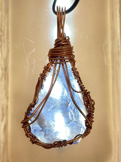 Denim Blue Andara pendant