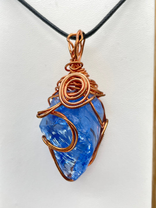 Cobalt Blue Andara Pendant
