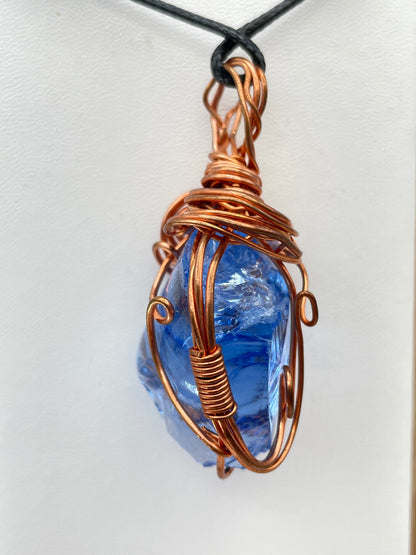 Cobalt Blue Andara Pendant