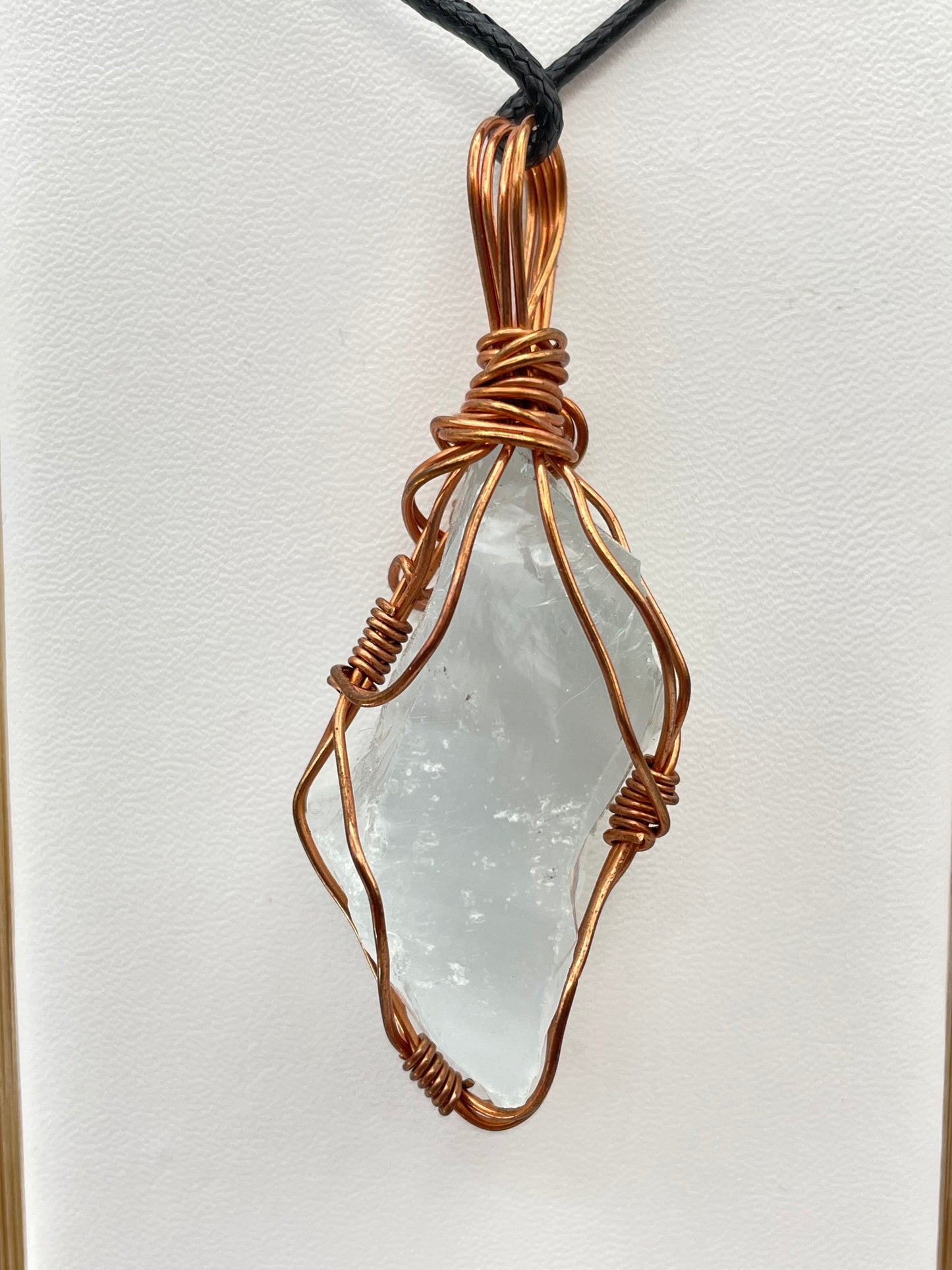 Cats Eye White Andara Pendant